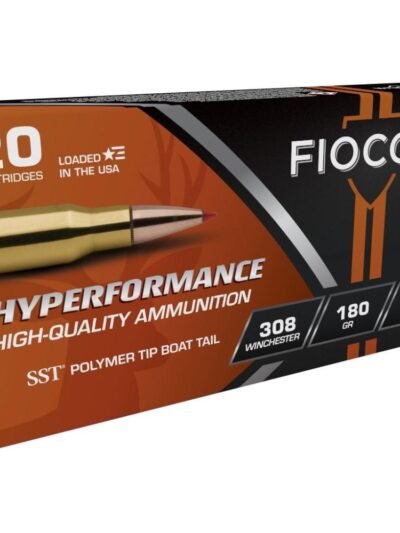 Fiocchi Hyperformance Hunt Rifle Ammunition .308 Win 180 gr SST 2570 fps 20/ct