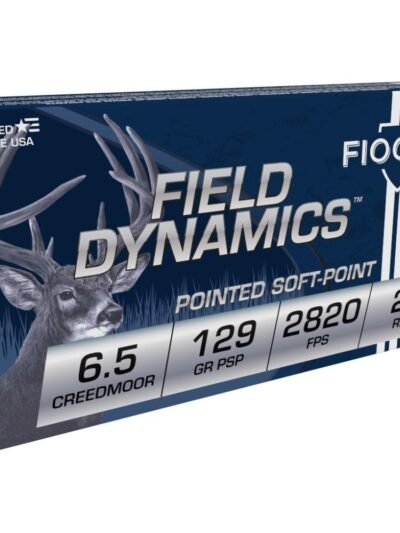 Fiocchi Shooting Dynamics Rifle Ammunition 6.5 Creedmoor 129 gr PSP 20/ct