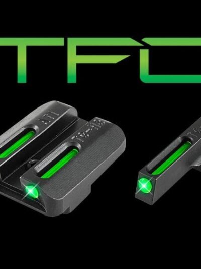 Truglo TFO Tritium/Fiber-Optic Day/Night Sights Kahr Set (Green/Green)