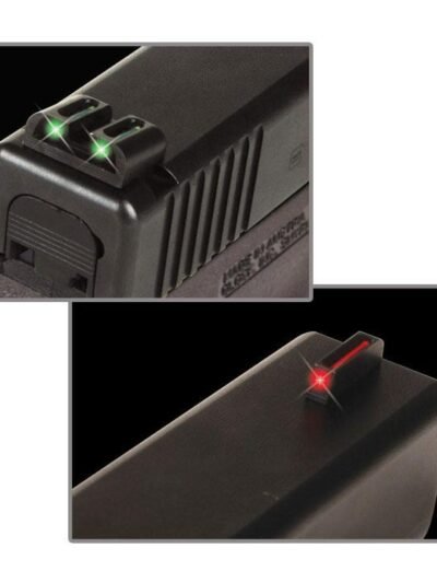Truglo Fiber Optic Sight for S&W M&P Front Red Rear Green