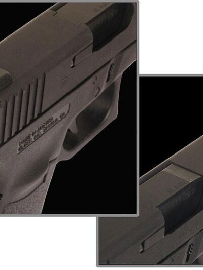Truglo TFO Tritium/Fiber-Optic Day/Night Sights Fit Novak 1911 .260/.500 - Front Green/Rear Green