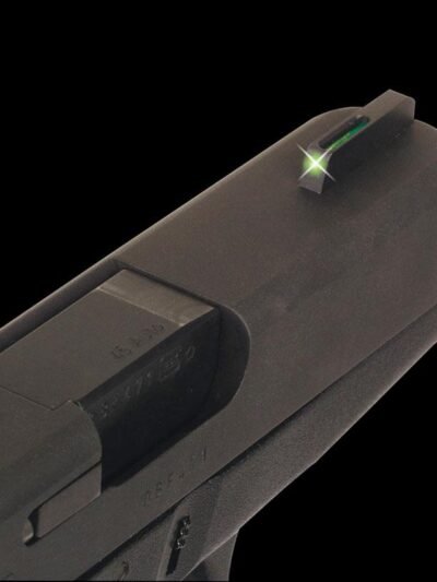 Truglo TFO Tritium/Fiber-Optic Day/Night Sights Fit Ruger (FRONT ONLY) SR9 / SR9C SR40 / SR40C SR45 - Green