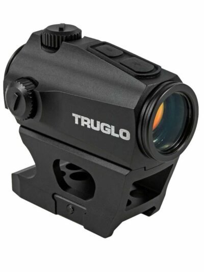 Truglo Ignite Mini Red Dot Sight with High and Low Mount- 22mm 2 MOA Green Dot