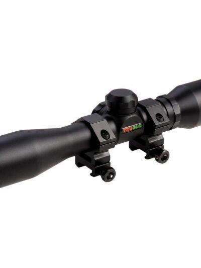 Truglo Compact Rimfire & Shotgun Rifle Scope - 4x32mm Diamond Ballistic 22.5' 5" Black