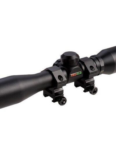 Truglo Compact Rifle Scope 4x32mm 1" SPF Duplex Black