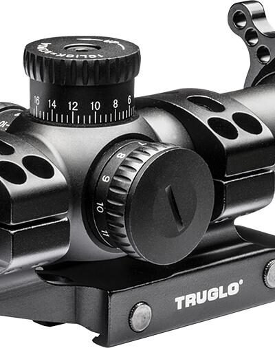 Truglo OMNIA4 Tactical Scope - 1-6x24mm 30mm Illum All Purpose Tactical Reticle (A.P.T.R.) Black Matte