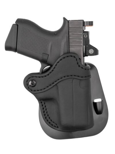 1791 Optic Ready OWB Paddle Holster Compact Stealth Black RH