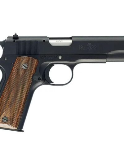 Browning 1911 A1 Full Size Handgun .22 LR 10rd Magazine 4.25" Barrel Black with Brown Grips