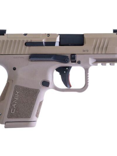 Canik Mete MC9 Handgun 9mm Luger 12 and 15rd Magazines (2) 3.18" Barrel FDE