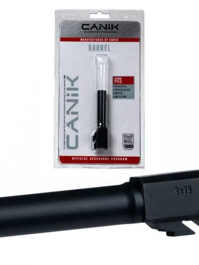 Canik Steel Drop in Barrel for Select 9mm Canik Pistols Sub Compact Black