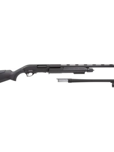 Rock Island Armory Combo Field/Security Shotgun 12ga 3" Chamber 5rd Magazine 18.5" and 28" Barrel Black