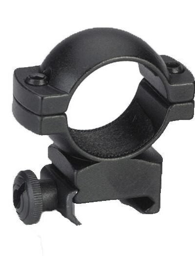 Traditions Aluminum Scope Rings fits Weaver Style Bases 1" High - Matte Black