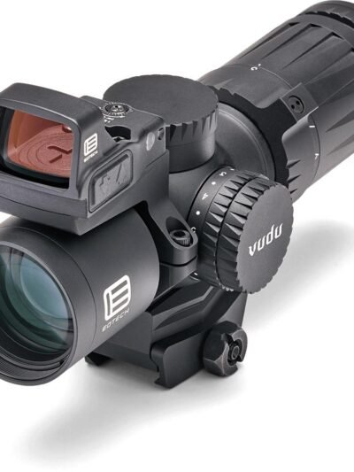 Eotech Vudu Rifle Scope 3-9x32 SFP HC1 Illum. Black with Integrated Mount and EFLX Red Dot