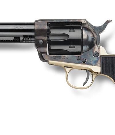 Pietta 1873 Gunfighter Handgun .45 Colt 6rd Capacity 4.75" Barrel Black Grips