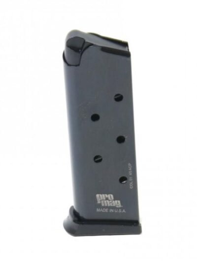 ProMag Steel Handgun Magazine Officers .45 ACP Blued 6/rd