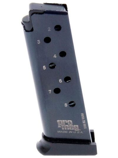 ProMag S&W 908/3913/3914/3953 Magazine 9mm Blued Steel 8/rd