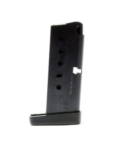 ProMag Taurus TCP Magazine .380 ACP Blued Steel 6/rd