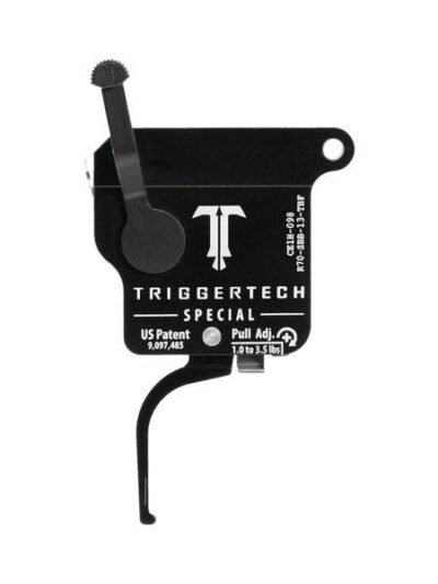 TriggerTech Rem 700 Special Flat Trigger Single Stage Black/Black