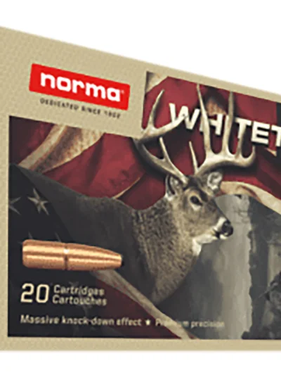 NORMA 243WIN 100G PSP WHITETAIL 20RD BX/200RD CASE