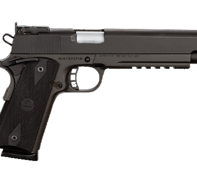 ROCK ISLAND M1911-A1 PRO MATCH 45ACP 6" BBL, PIC RAIL, 1-8RD MAG