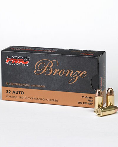 PMC 32 AUTO 71GR FMJ 50RD BX 1000RD CASE