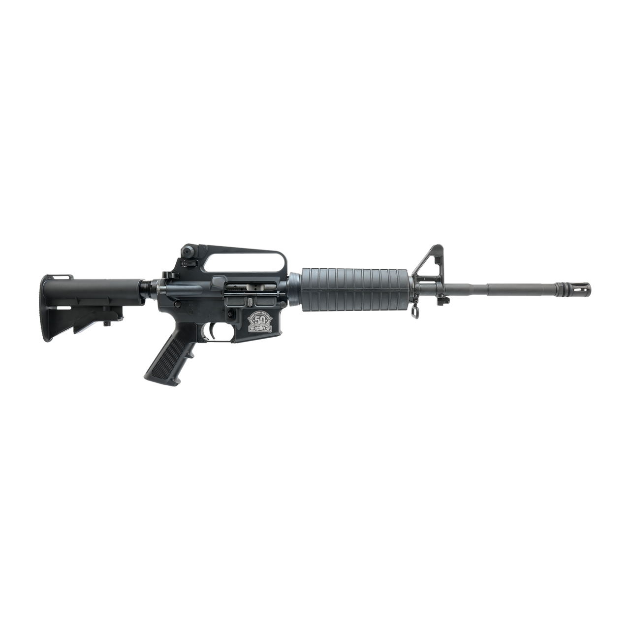 BUSHMASTER M4A2 SILVER 50TH ANNIV 556 RIFLE 16" W/ ADJ STOCK