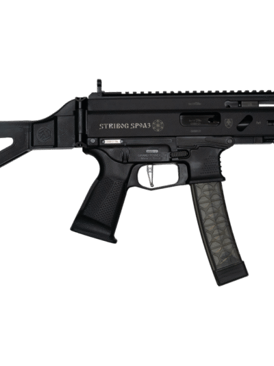 GRAND POWER STRIBOG SP9A3 9MM SUB BLK PSTL W/SBT BRC 8" THRD BRL 3-30RD