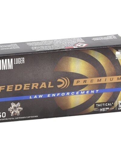 FEDERAL PREM 9MM 124GR HST JHP 50RD BX 1000RD CASE