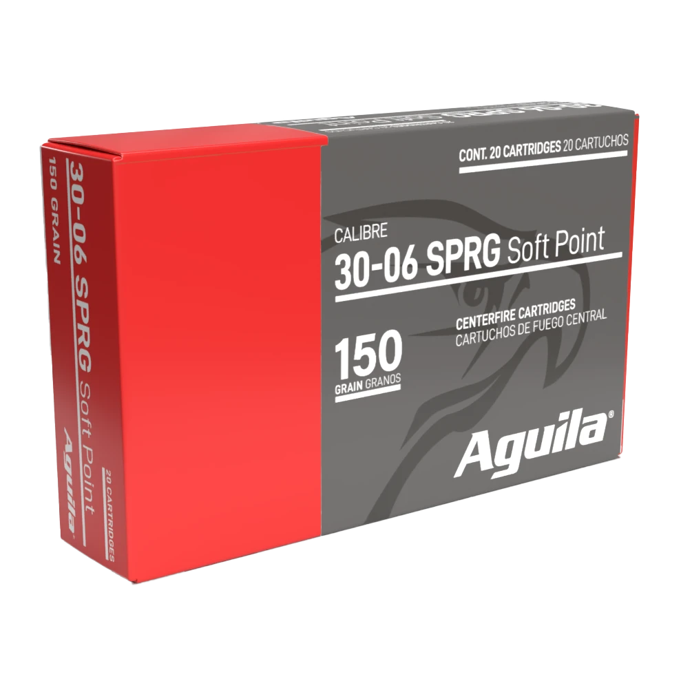 AGUILA 30-06 SPRG 150GR INTERLOCK BTSP 20RD BX 10 BOXES PER CASE