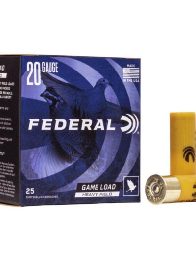 FEDERAL 20GA 2-3/4" 2-1/2DE 1OZ 7.5 25 RD/BX 10 BX/CS