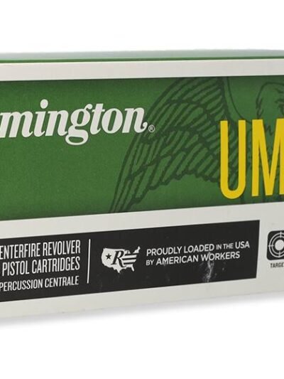 REMINGTON 10MM AUTO 180GR FMJ UMC 50 RND PK 50 RD/BX 10 BX/CS