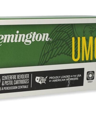 REMINGTON 40 S&W 165GR FMJ UMC 50 RND PK 50 RD/BX 10 BX/CS