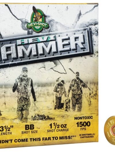 HEVI-SHOT HEVI-HAMMER 12GA 3IN 1-1/4OZ BB 25 RD/BX 10 BX/CS