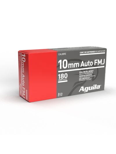AGUILA 10MM AUTO 180GR FMJ 50RD BOX 20 BXS PER CS