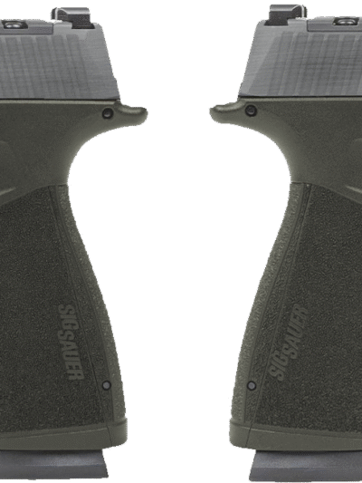 SIG SAUER P365 X-MACRO 9MM PSTL 3.7" CRUSHED SILVER BATTLEWORN 2-17RD MAGAZINES