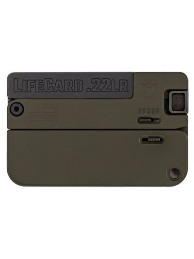 TRAILBLAZER FIREARMS LIFECARD 22LR BLACK/OD GREEN