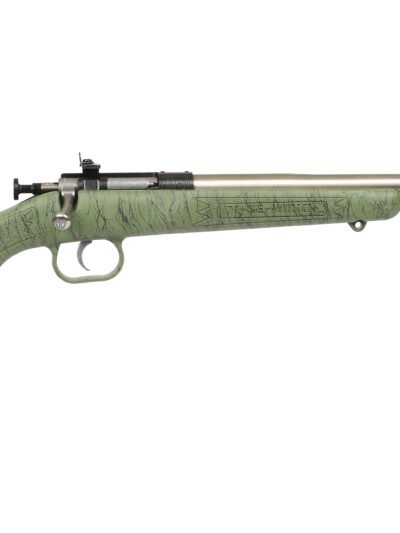 KEYSTONE SPORTING ARMS CRICKETT 22LR SS GRN/BLK WEB