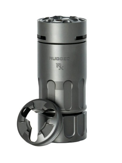 RUGGED SUPPRESSORS RX BLAST DIVERTER/BRAKE BLACK