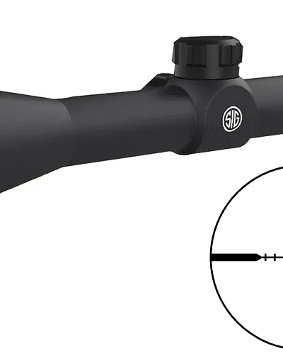 SIG SAUER BUCKMASTERS 3-12X44 BDC BLACK