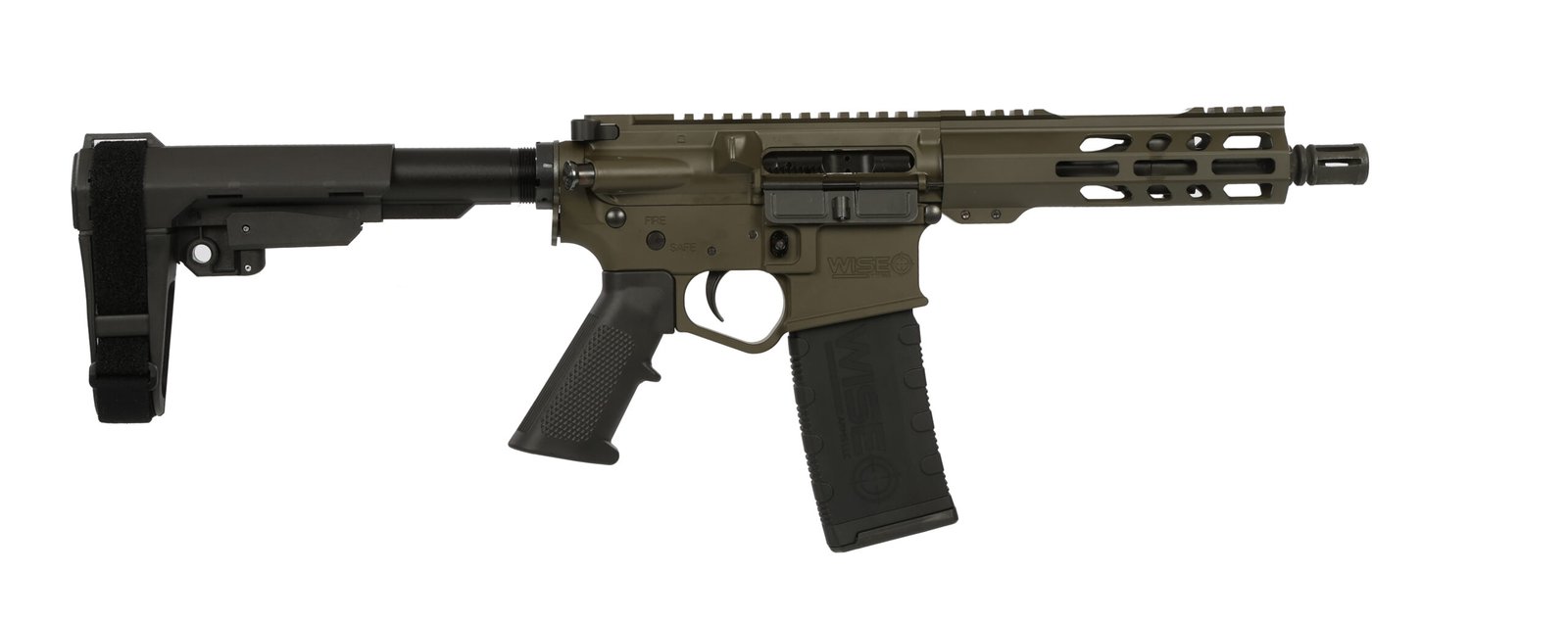 WISE ARMS WA-15B 5.56MM ODG 7.5" SBA3