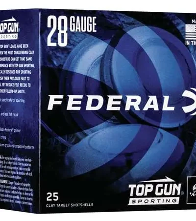 FEDERAL TOP GUN 28GA 2 3/4" 3/4OZ 1,330 FPS 8 25 RD/BX 10 BX/CS