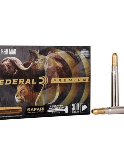 Federal Premium Cape-Shok Rifle Ammunition .375 H&H 300 gr TBSS 2440 fps - 20/ct