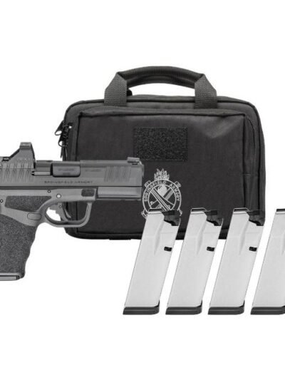 Springfield Gear Pac Hellcat Pro OSP Handgun 9mm Luger 10rd(4) Magazines 3.7" Barrel Black Green Dot Bag