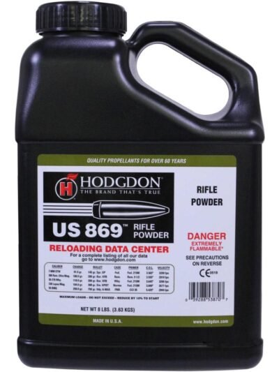 Hodgdon US 869 Spherical Rifle Powder 8 lbs