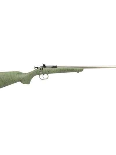 Keystone Crickett "My First Rifle" .22 LR Single Shot 16.1" Barrel Green with Black Webbing
