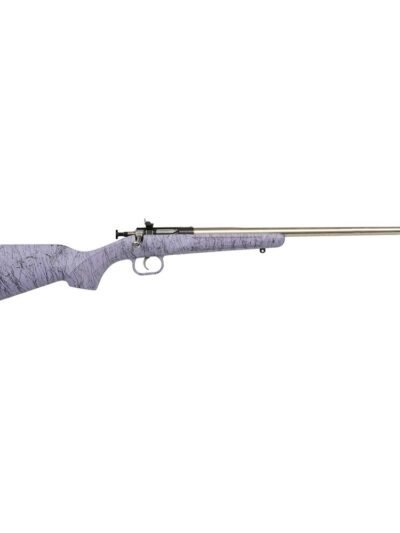 Keystone Crickett "My First Rifle" .22 LR Single Shot 16.1" Barrel Purple with Black Webbing