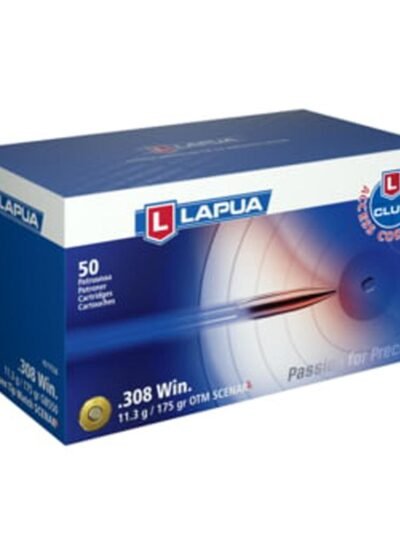 Lapua Rifle Ammo  308 Winchester 175gr Scenar-L OTM bx/50