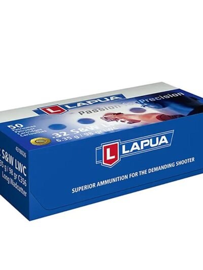 Lapua LWC Pistol Ammo 32 S&W Long 98gr 787 fps 50/ct