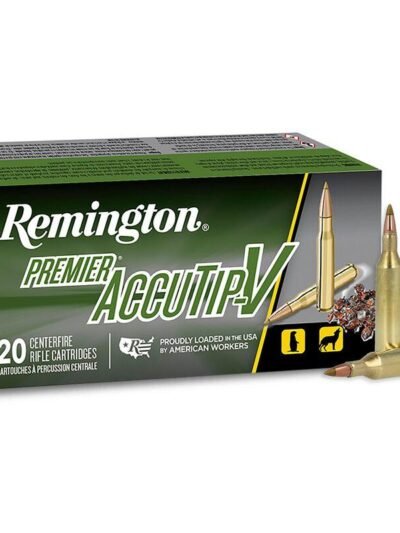 Remington Premier AccuTip Varmint Rifle Ammunition .17 Rem Fireball 20 gr ATV 4000 fps 20/ct
