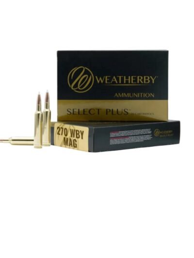 Weatherby Select Plus Barnes TTSX Rifle Ammunition 270 Wby Mag 130gr PT 3400 fps 20/ct
